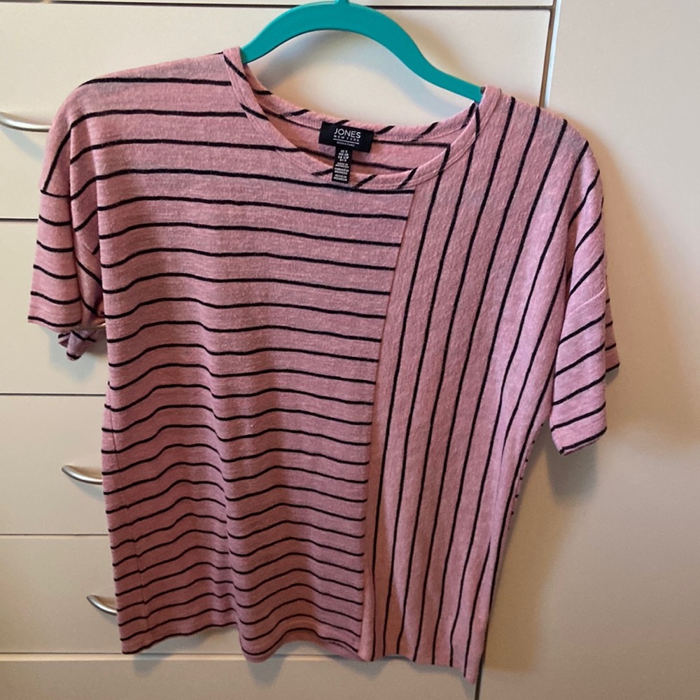 Pinky striped shirt